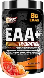 Nutrex Research EAA + Hydration Essential Amino Acids Supplement, Blood Orange 390 grams