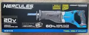 NEW HERCULES 20V Brushless Cordless Reciprocating Saw Tool Only 57549