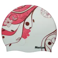 在飛比找momo購物網優惠-【≡MARIUM≡】春暖花開-矽膠泳帽―共四色(MAR-26