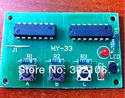 LILASTORE Free Shipping!!! 5pcs Three Voting/Electronic Skills Training/Electronic Training kit HY-33 (Finished) New Product
