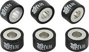 022016-65 Yamaha Cygnus X/SR Motorcycle Accessories Weight Roller, Yamaha 0.8 x 0.5 inches (20 x 12 mm), 0.2 oz (6.5 g), 6 Pieces