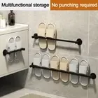 Toilet Towel Rack Hanger Holder Storage Shelf Useful Bathroom Bar