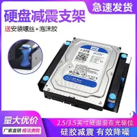 在飛比找Yahoo!奇摩拍賣優惠-桌機機電腦機箱3.5寸硬碟機械減震支架光驅位固態轉5.25防