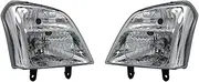 KAKA AUTO PARTS LH+RH Head Light Front Lamps Replacement Suitable for Holden Rodeo RA Series 1 2003-2007