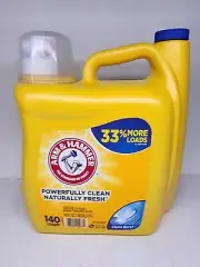 Arm & Hammer Clean Burst, 140 Loads Liquid Laundry Detergent, 140 fl oz