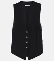 [Max Mara] Max Mara Jersey vest UK 2 black