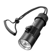 IPX8 4000LM Professional Diving Flashlight Underwater 200m Scuba Dive Torch USUX