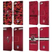 NFL TAMPA BAY BUCCANEERS GRAPHICS LEATHER BOOK WALLET CASE FOR APPLE iPOD TOUCH