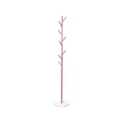 Levede Coat Rack Hat Clothes Stand Hanger Garment Hook Metal Organizer Rose Gold