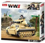 Sluban B0691 WW2 TANK PANZER 2