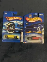 HOT WHEELS BUGATTI VEYRON & PORSCHE CARRERA GT FIRST EDITIONS