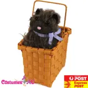 Wizard of Oz Dorothy Toto in Basket Wonders Dog Halloween Costume Accessories