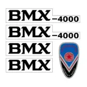 Shimano 4000 BMX decal set - old school bmx