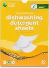 Lucent Globe Dishwasher Dishwashing Detergent Sheets, 80 Washes, Dishwashing Tab