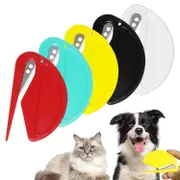 Removing Matted Fur, Knots Tangle Pet Comb, Open Knot Comb, Pet Remover Brush, Cats Dogs Fur Sheddin Black