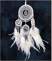 Dream Catcher, Gifts for Women Wind Chimes,Handmade Spar Dream Catcher Feather Wind Chimes Wall Decoration Gift Customization