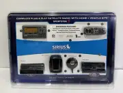 NEW Sirius Satellite Radio Sportster 3 w/ Home and Vehicle Kit SP3TK1VP - SEALED