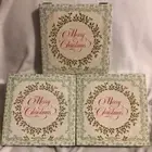 (Lot Of 3)Vint 1978, ‘79 & ‘80 Royal Doulton Merry Christmas Bone China W/ COA’s