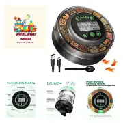 Automatic Fish Feeder for Aquarium - Auto Fish Food Dispenser for Fish Turtle...