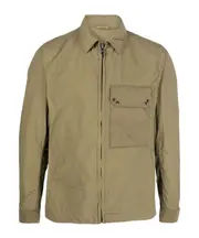 Ten C Chest Pocket Zipped Jacket IT52,IT50,IT48 Brown