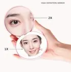 10x Compact Mirror with Light – Portable LED Makeup Mirror for Handbag