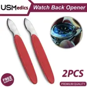 Case Opener Watch Back Opener Watchmaker's repairing Tools Lab Instruments 2 PCS
