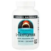 Source Naturals, L-Tryptophan, 120 Tablets
