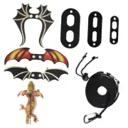 Bearded Dragon Leash and Harness Set, Adjustable Reptile Harness and Leash