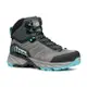 ├登山樂┤義大利 SCARPA RUSH TRK GTX WMN 女高筒登山鞋-中灰-水藍 # 63140202-MID