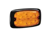 Narva LED Warning Light with 16 Flash Patterns Amber 12-24V 85223A