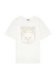 Moschino Kids Logo-embellished Stretch-cotton T-shirt (10-14 Years) - White - 14YR (14 Years) 14YR (14 years)