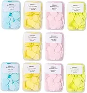 Travel Soap Flakes 16 Boxes of Hand Wash Soap Slices Disposable Paper Soap Sheets for On-The-go Camping Trips