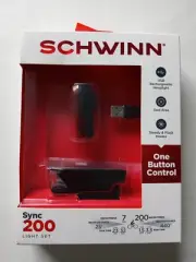 Schwann Sync 200 Light Set USB Rechargeable Steady & Flash Modes