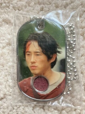 THE WALKING DEAD Season 5 Costume Dog Tag C3 of 18 GLENN RHEE Steven Yeun