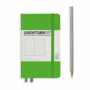Leuchtturm1917 Agenda Notebook Pocket A6 Plain - Lime