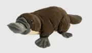 Wild Republic Platypus Plush Stuffed Animal Toy 12” Brown Gray Tan BRAND NEW