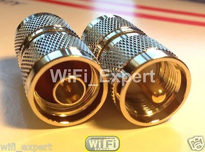UHF PL-259 PL259 Male Plug to N male Straight Radio Connector Adapter RF USA