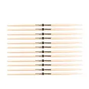 6 PACK Promark Shira Kashi Oak 727 Nylon Tip drumstick, PW727N-6