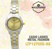 Casio Classic Series Ladies' Analog Watch LTP1275SG-9A