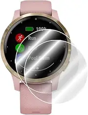 IPG for Garmin vívoactive 4S Smartwatch Screen Protector (2 Units) Invisible Ultra HD Clear Film Anti Scratch Skin Guard - Smooth/Self-Healing/Bubble -Free