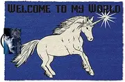 ANNE STOKES Welcome to My World Doormat, Multi-Colour, 40 x 60 cm