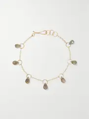 [Melissa Joy Manning] Melissa Joy Manning - 14-karat Recycled Gold Labradorite Bracelet - One size One size Gold