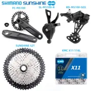 SHIMANO Deore M5100 1x 11 speed Drivetrain Groupset MTB Bicycle Full Groupset