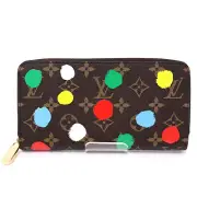 Louis Vuitton Yayoi Kusama Lv Yk Zippy Wallet Round Zipper Long M81864