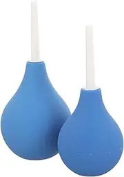 CRILSTYLEO 2Pcs Portable Ear Cleaning Bulb Squeeze Bulbs for Ear Wax Removal Safe Easy to Use Ear Washer for Adults Travel Friendly Design