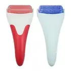 2 Pcs Ice Roller for Face Ice Face Roller Massager Facial Roller Blue and Red