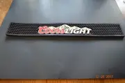 COORS LIGHT RUBBER DRAIN MAT