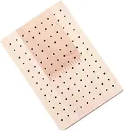 SHINEOFI Super Light Clay Wood Socket Foundation Wooden Base for Home Store Display Practical Clay Craft Holder