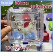 30 pcs Denture False Teeth Membrane Case Acrylic Tooth Boxes Denture Storage Box