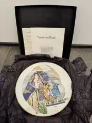 KNOWLES COLLECTOR PLATE - BIBLICAL MOTHERS SERIES - SARAH & ISSAC